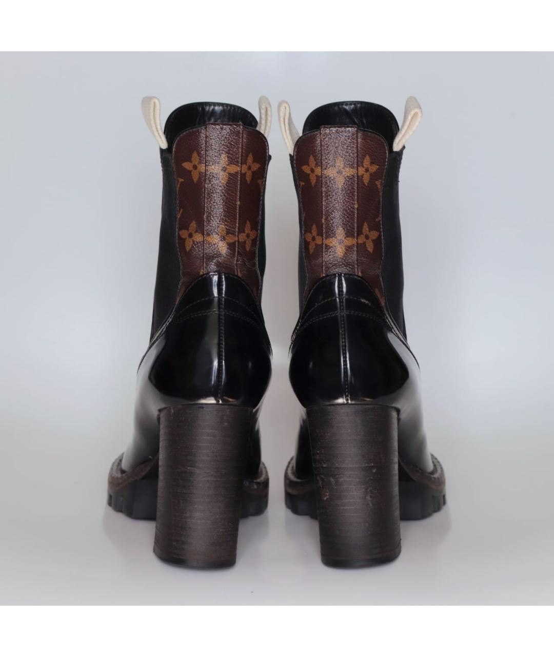 LOUIS VUITTON Мульти кожаные ботильоны, фото 4