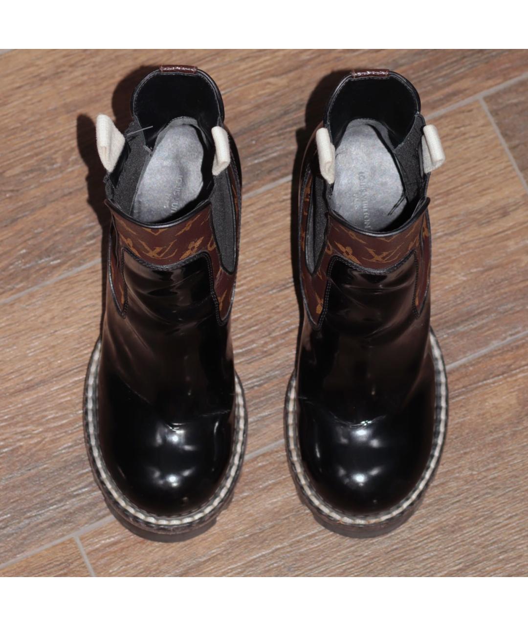 LOUIS VUITTON Мульти кожаные ботильоны, фото 3