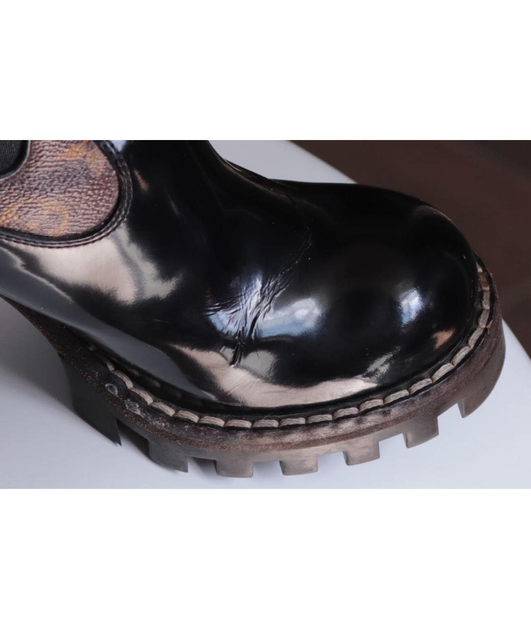 LOUIS VUITTON Мульти кожаные ботильоны, фото 5