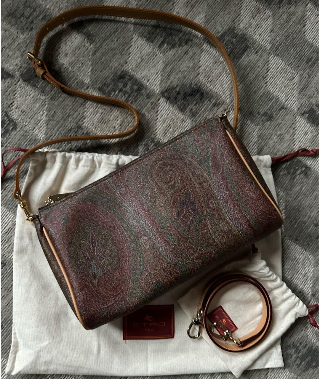 ETRO Мульти кожаная сумка через плечо, фото 2