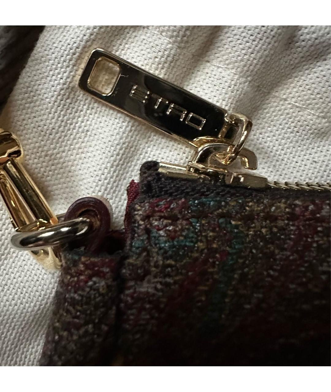 ETRO Мульти кожаная сумка через плечо, фото 6
