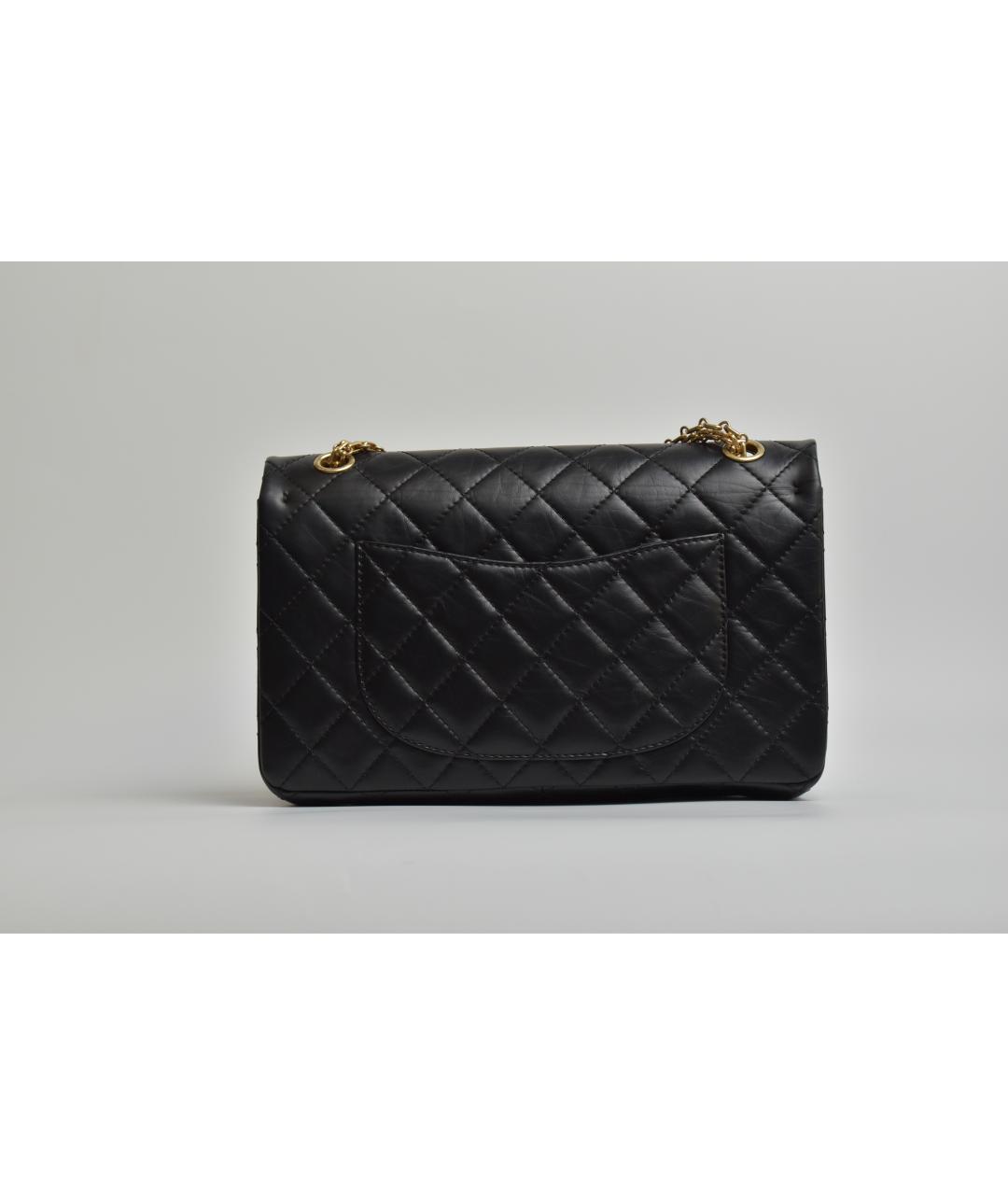 CHANEL Черная кожаная сумка через плечо, фото 3