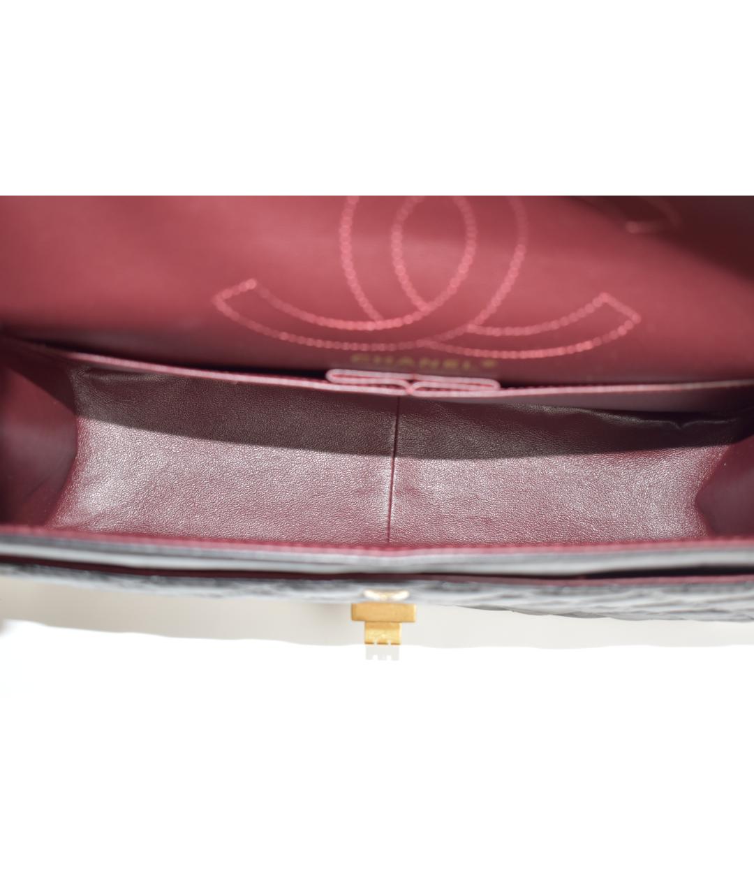 CHANEL Черная кожаная сумка через плечо, фото 4