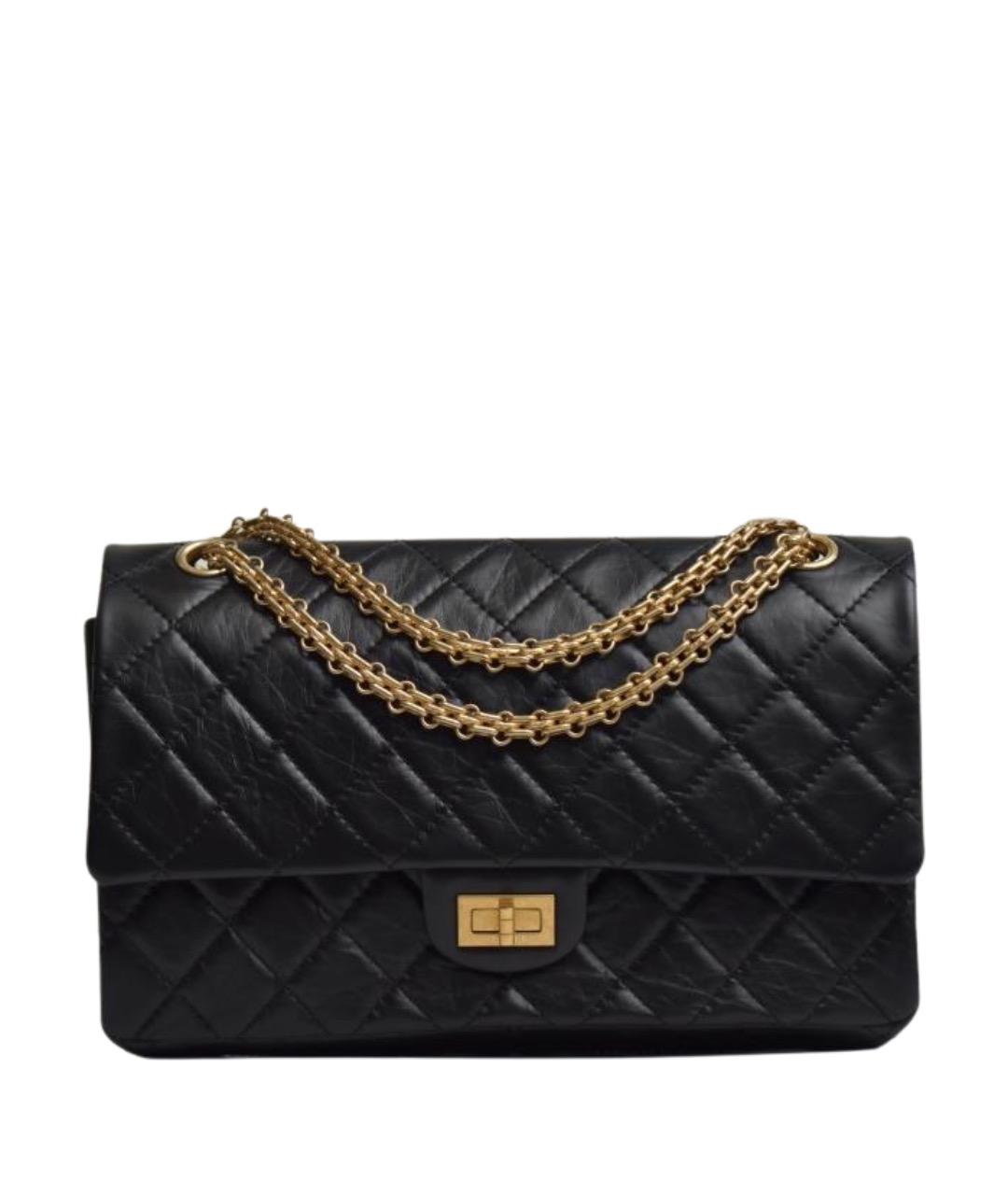 CHANEL Черная кожаная сумка через плечо, фото 1