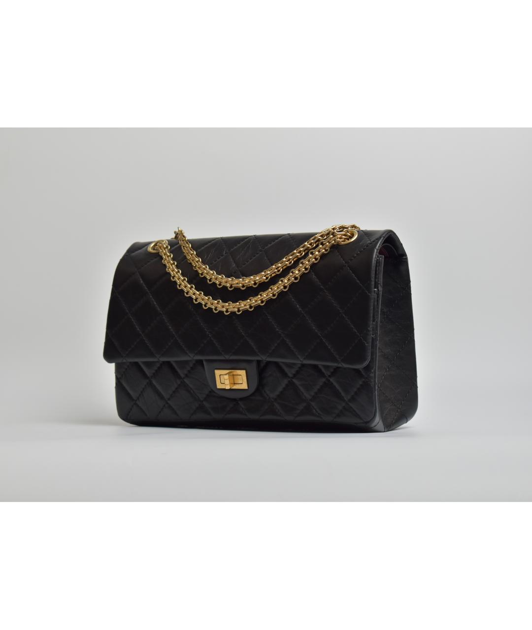 CHANEL Черная кожаная сумка через плечо, фото 2