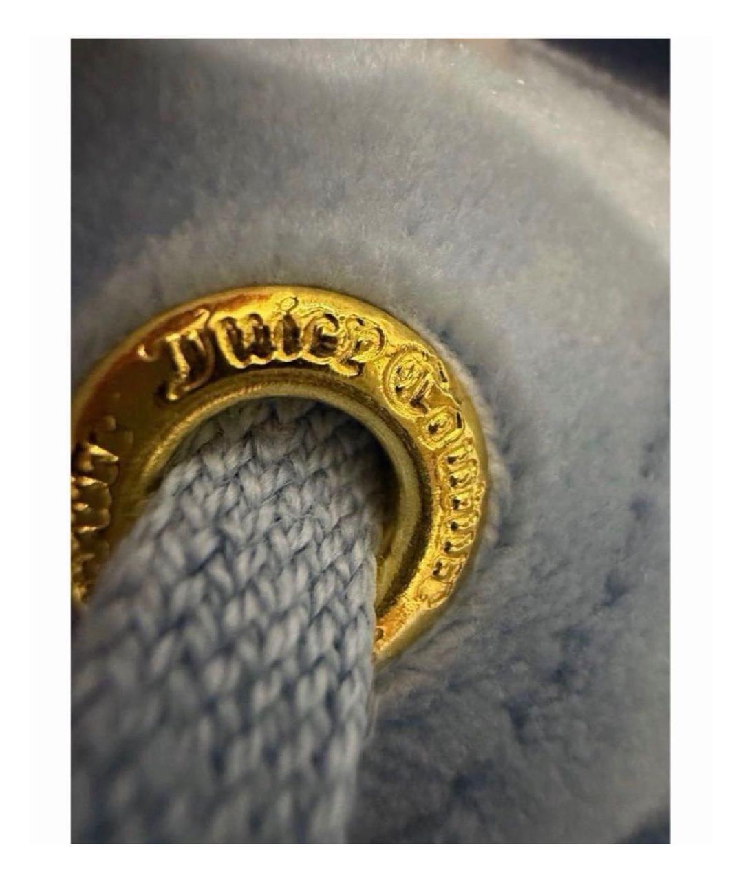 JUICY COUTURE Голубой полиэстеровый костюм с брюками, фото 8