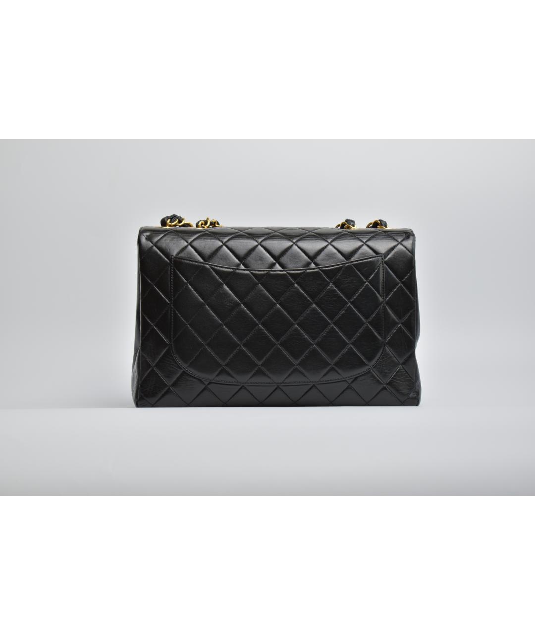CHANEL Черная кожаная сумка через плечо, фото 3