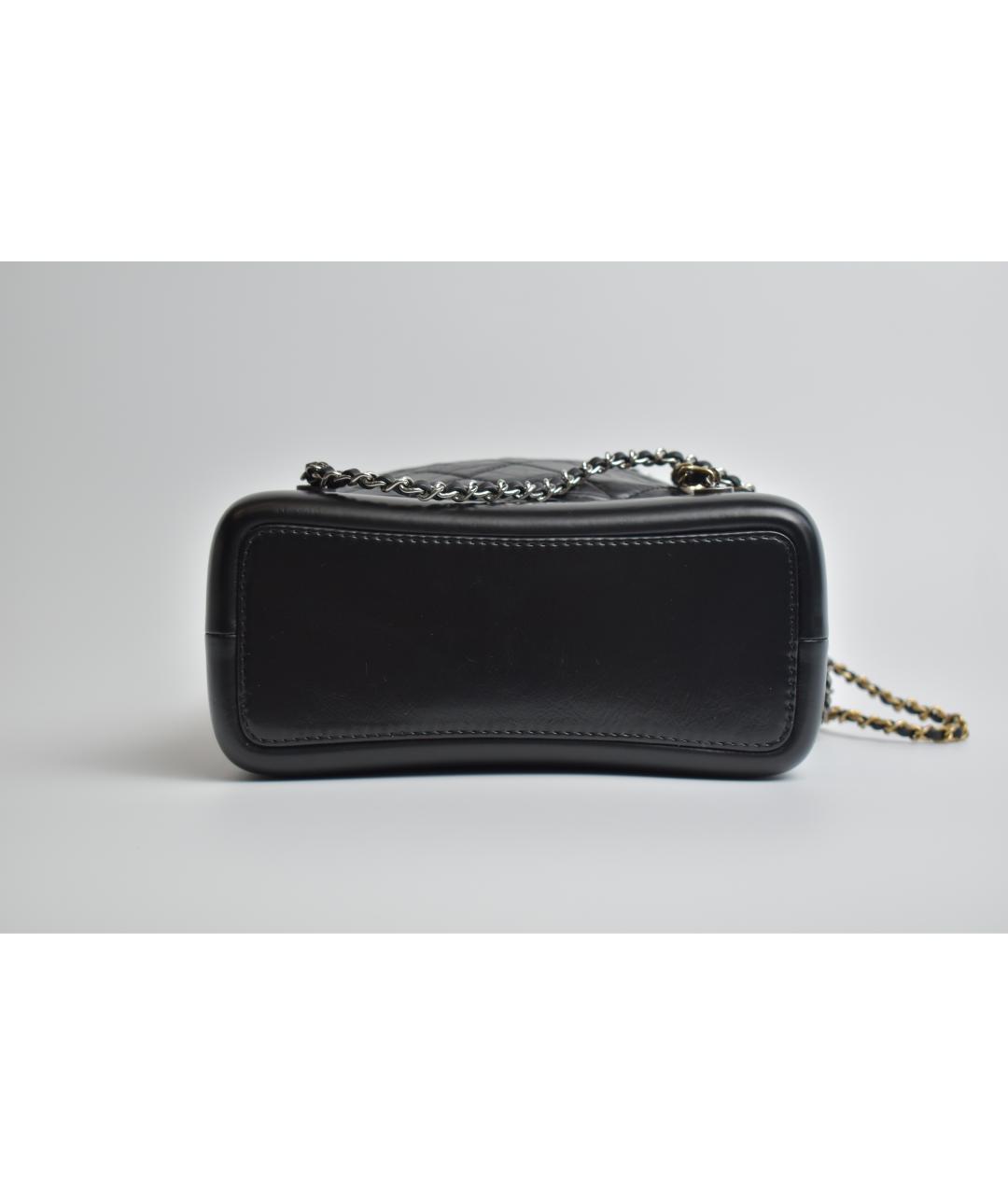 CHANEL Черный кожаный рюкзак, фото 5