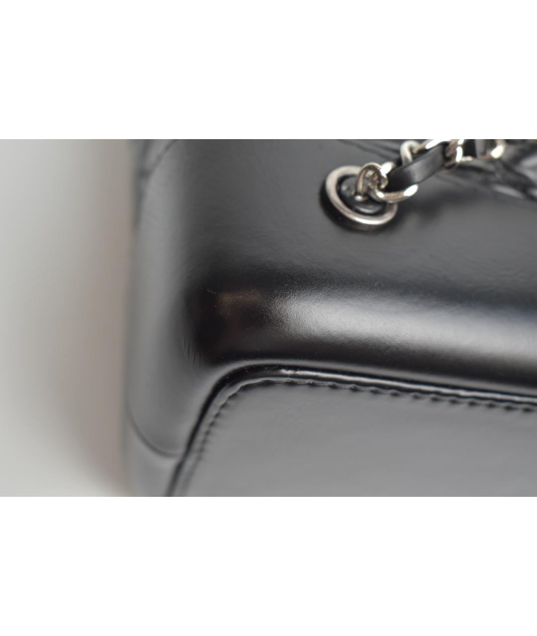 CHANEL Черный кожаный рюкзак, фото 6