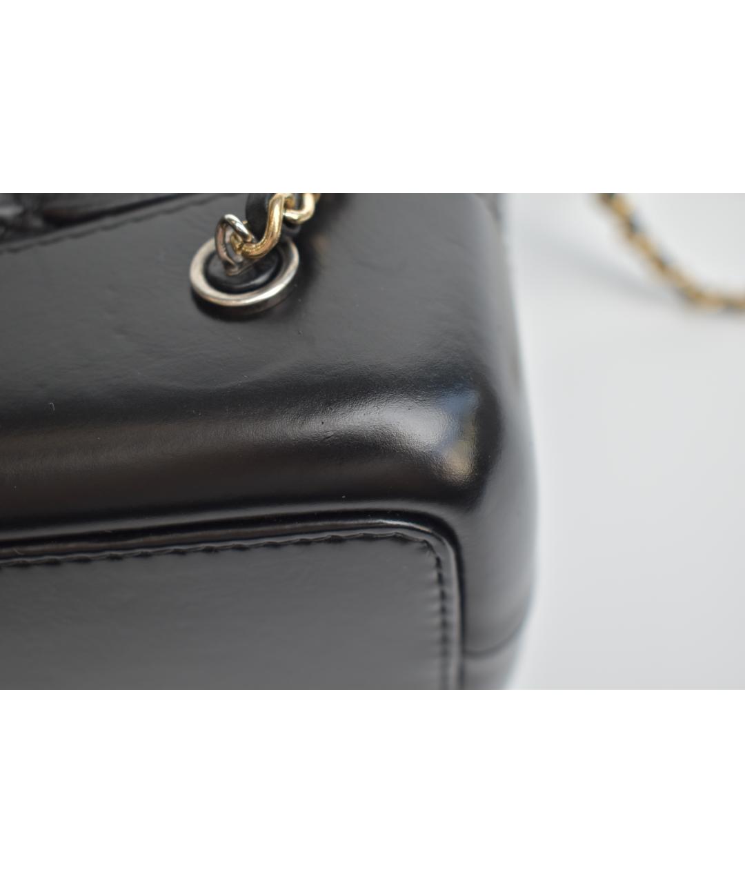 CHANEL Черный кожаный рюкзак, фото 7