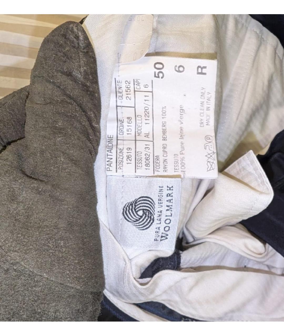 CANALI Темно-синий классический костюм, фото 5