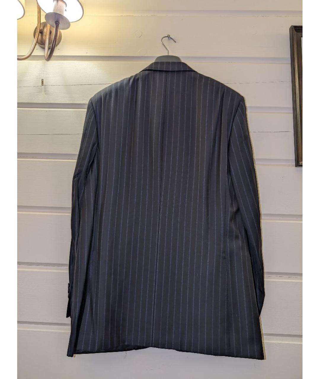 CANALI Темно-синий классический костюм, фото 6