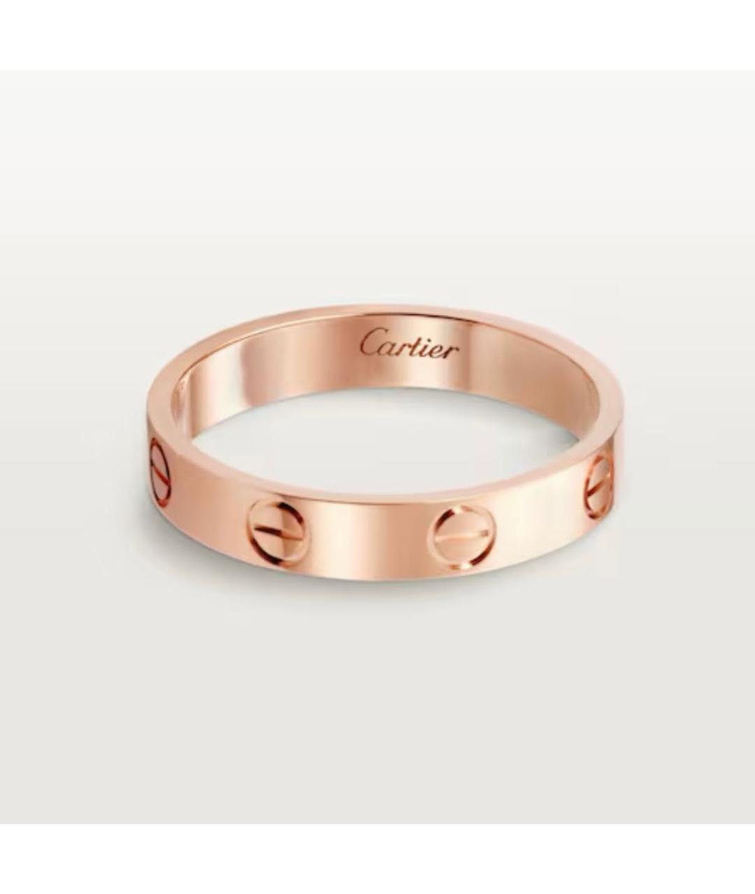 CARTIER Золотое кольцо из розового золота, фото 8