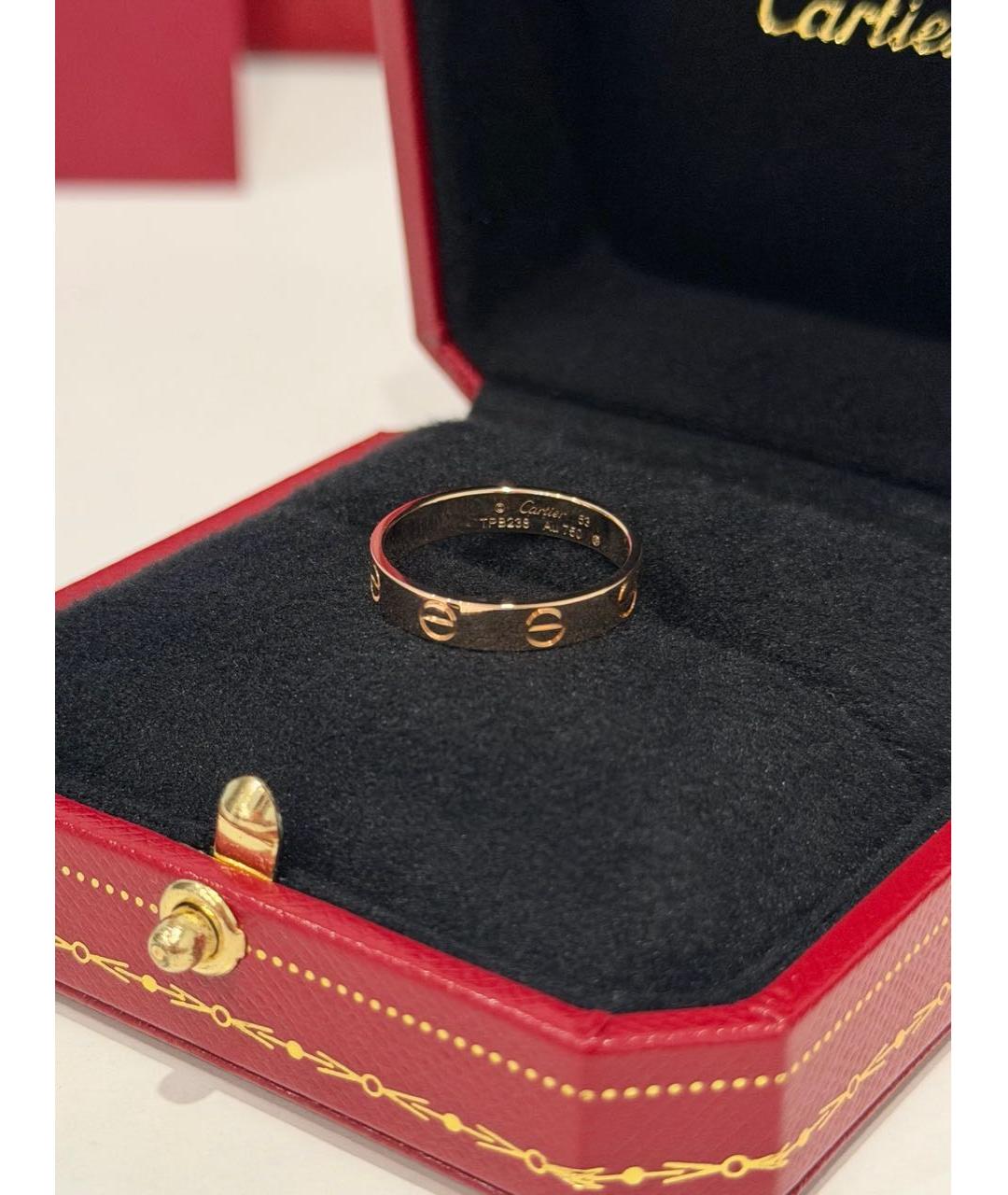 CARTIER Золотое кольцо из розового золота, фото 7