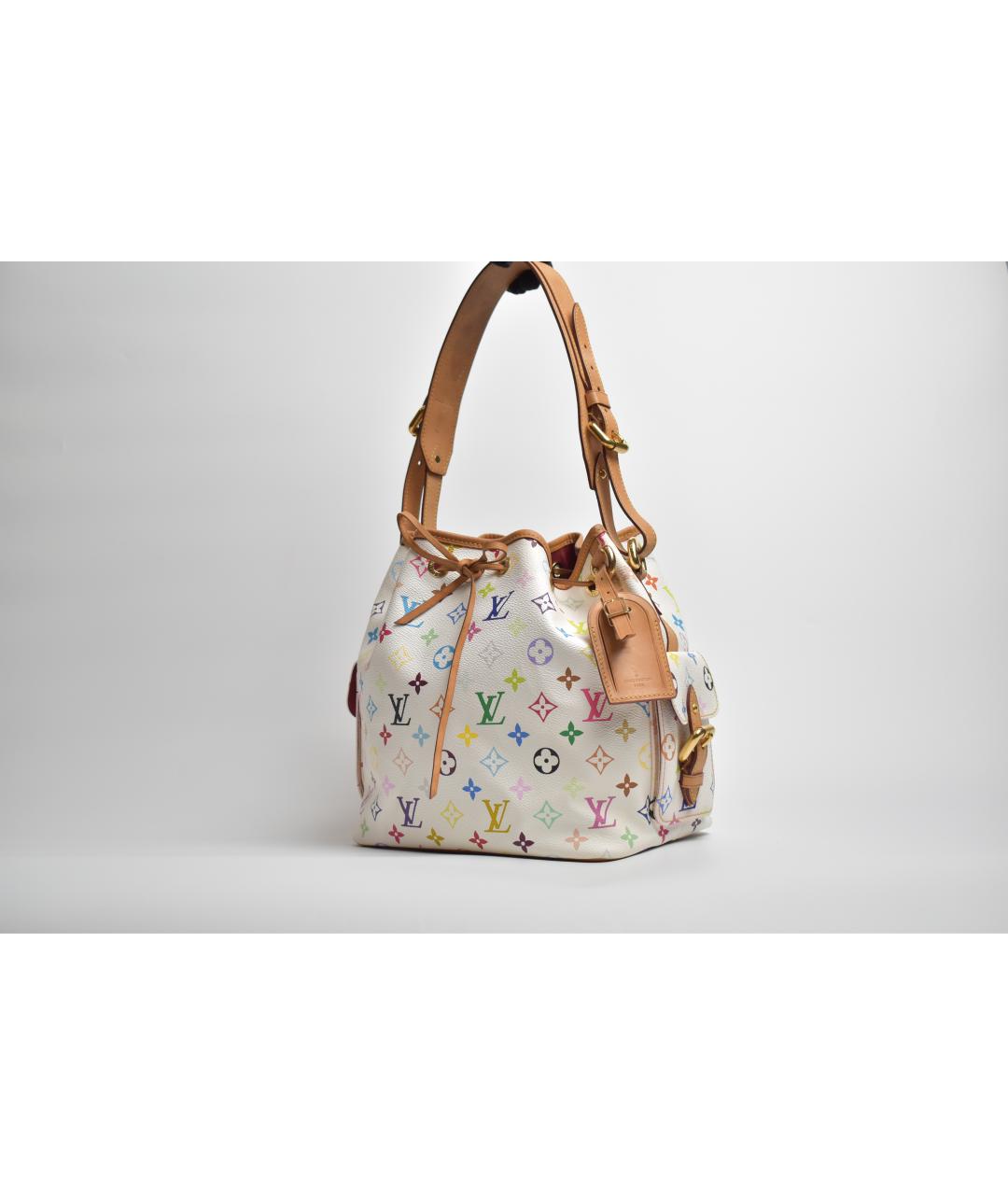 LOUIS VUITTON Белая сумка через плечо, фото 2