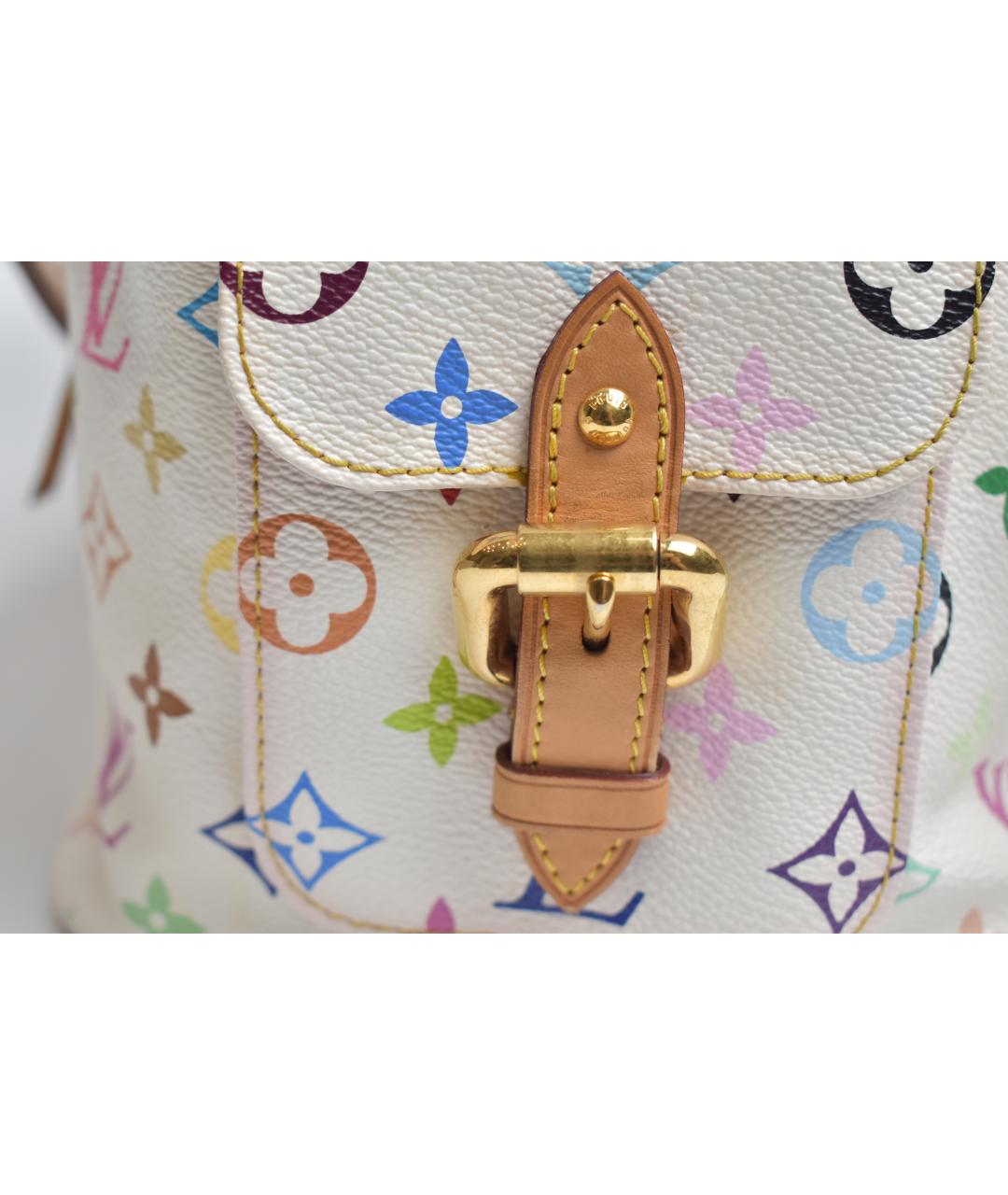 LOUIS VUITTON Белая сумка через плечо, фото 9