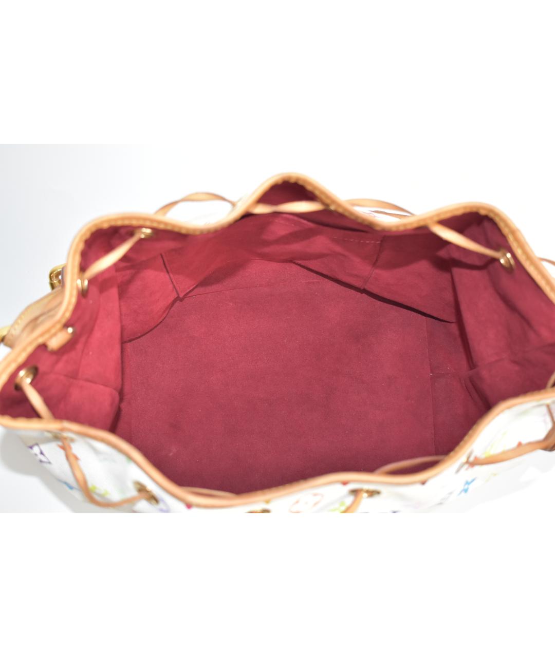 LOUIS VUITTON Белая сумка через плечо, фото 4