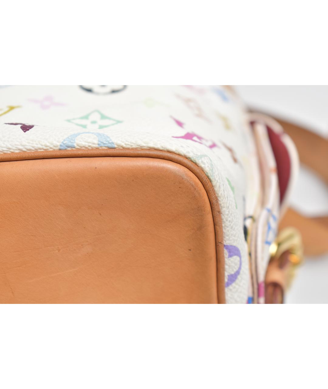 LOUIS VUITTON Белая сумка через плечо, фото 7