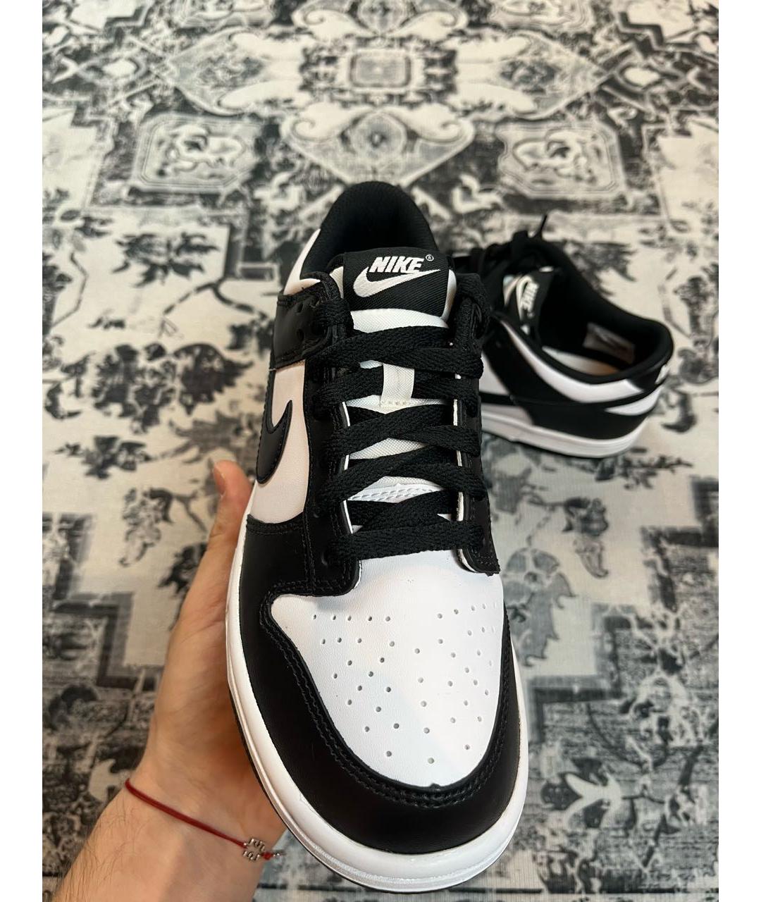 NIKE Черные кожаные кеды, фото 2