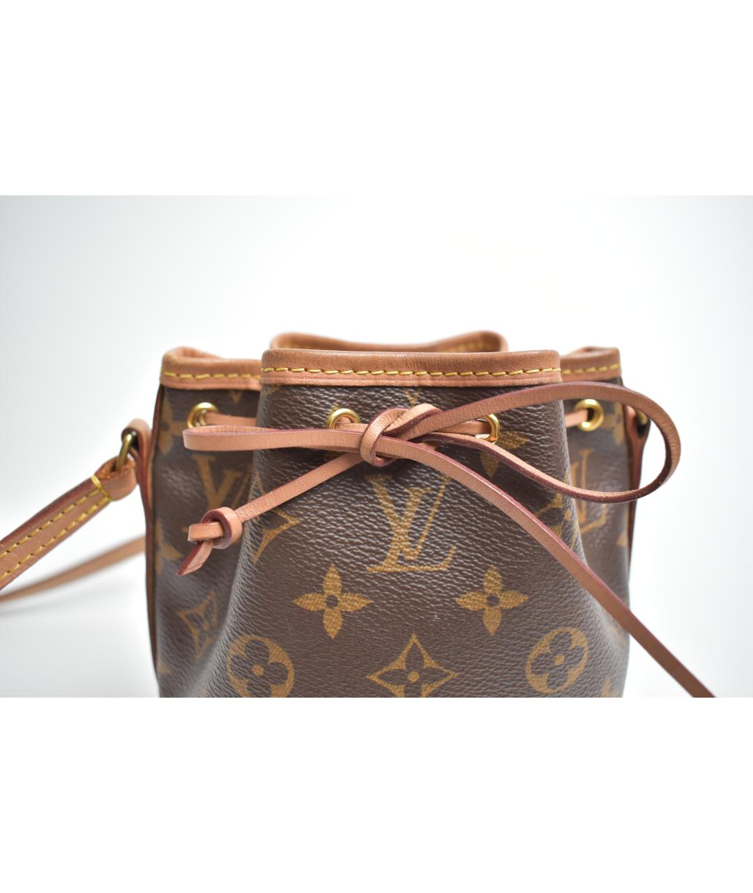 LOUIS VUITTON Коричневая сумка через плечо, фото 8