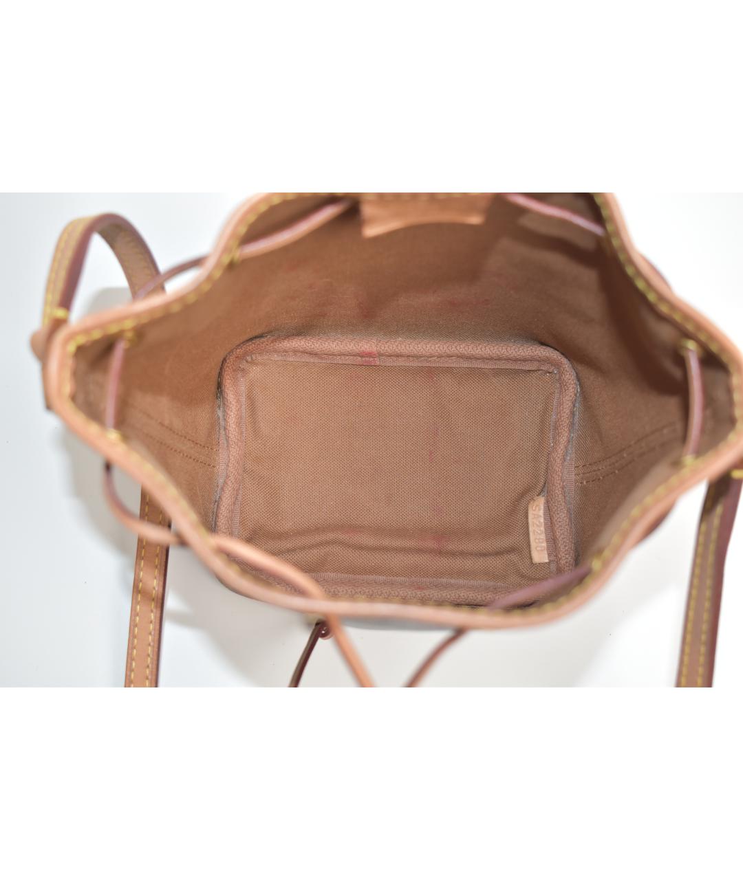 LOUIS VUITTON Коричневая сумка через плечо, фото 4