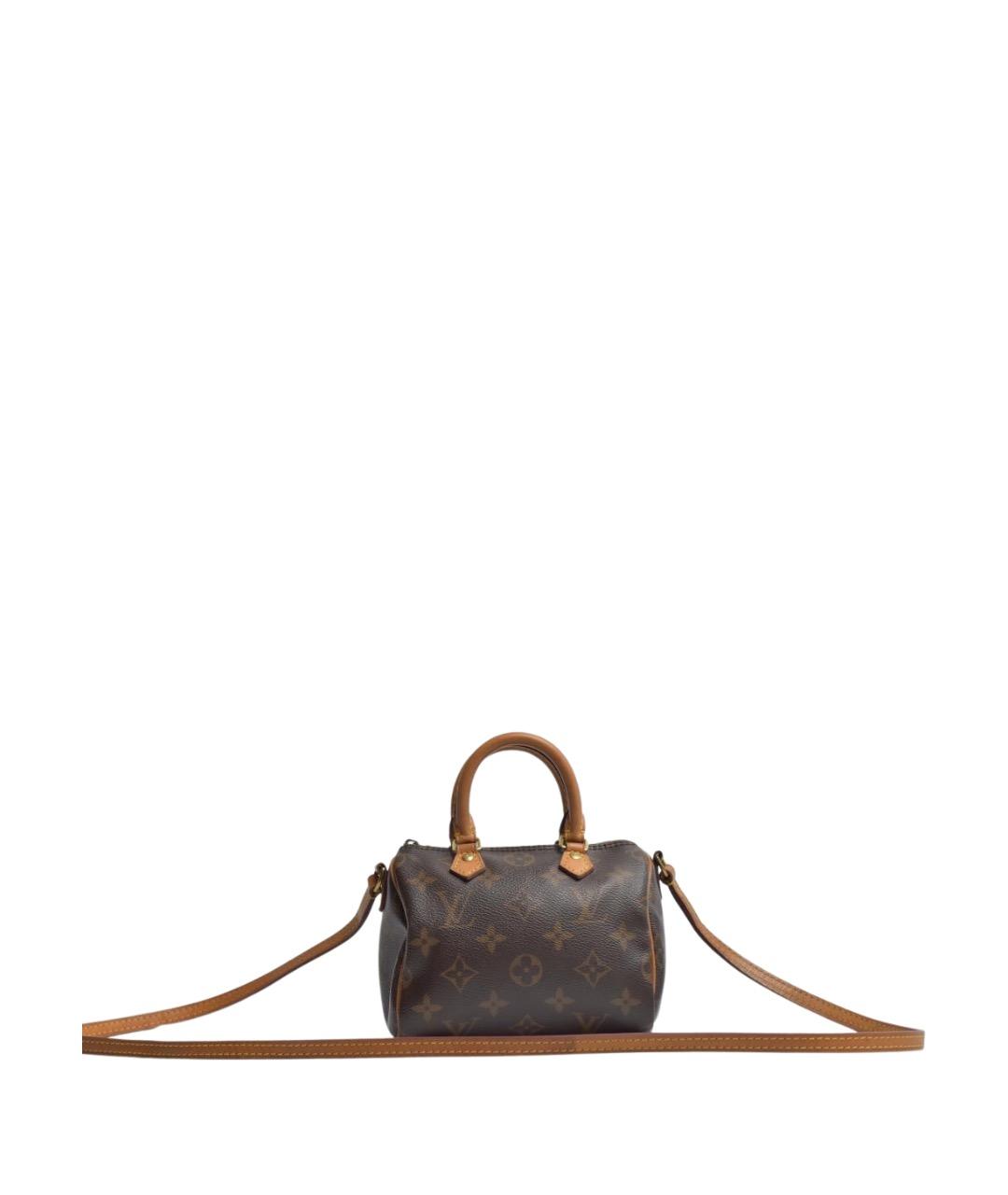 LOUIS VUITTON Коричневая сумка с короткими ручками, фото 1