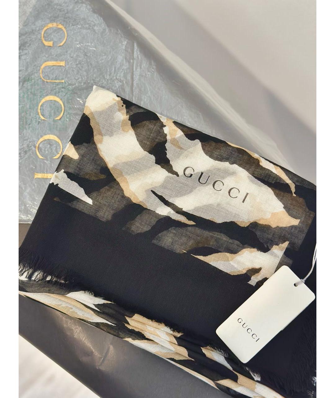 GUCCI Мульти кашемировый платок, фото 6