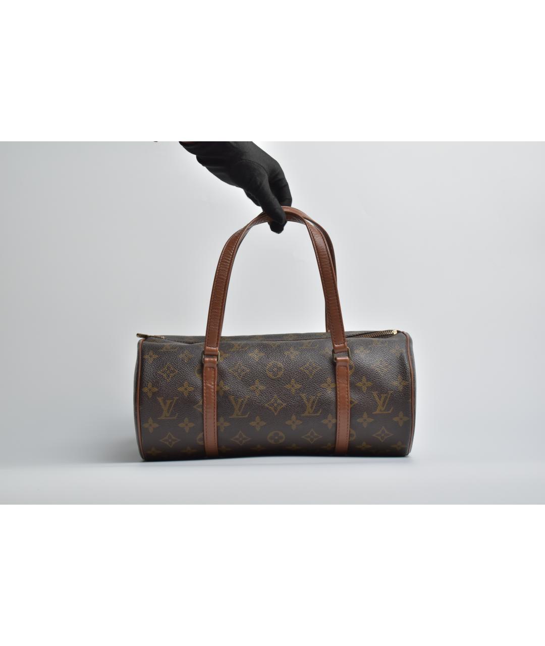 LOUIS VUITTON Коричневая сумка через плечо, фото 3