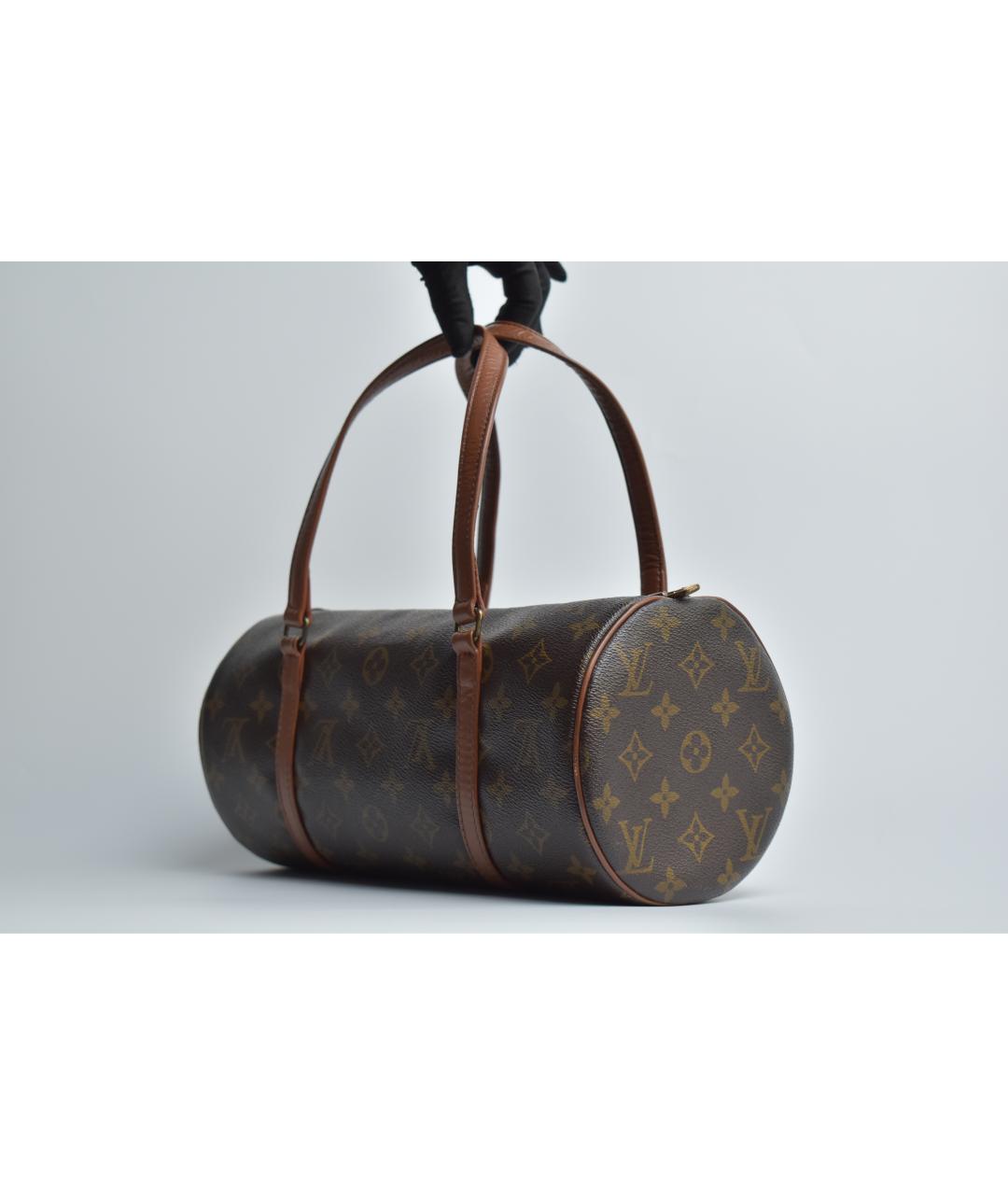 LOUIS VUITTON Коричневая сумка через плечо, фото 2
