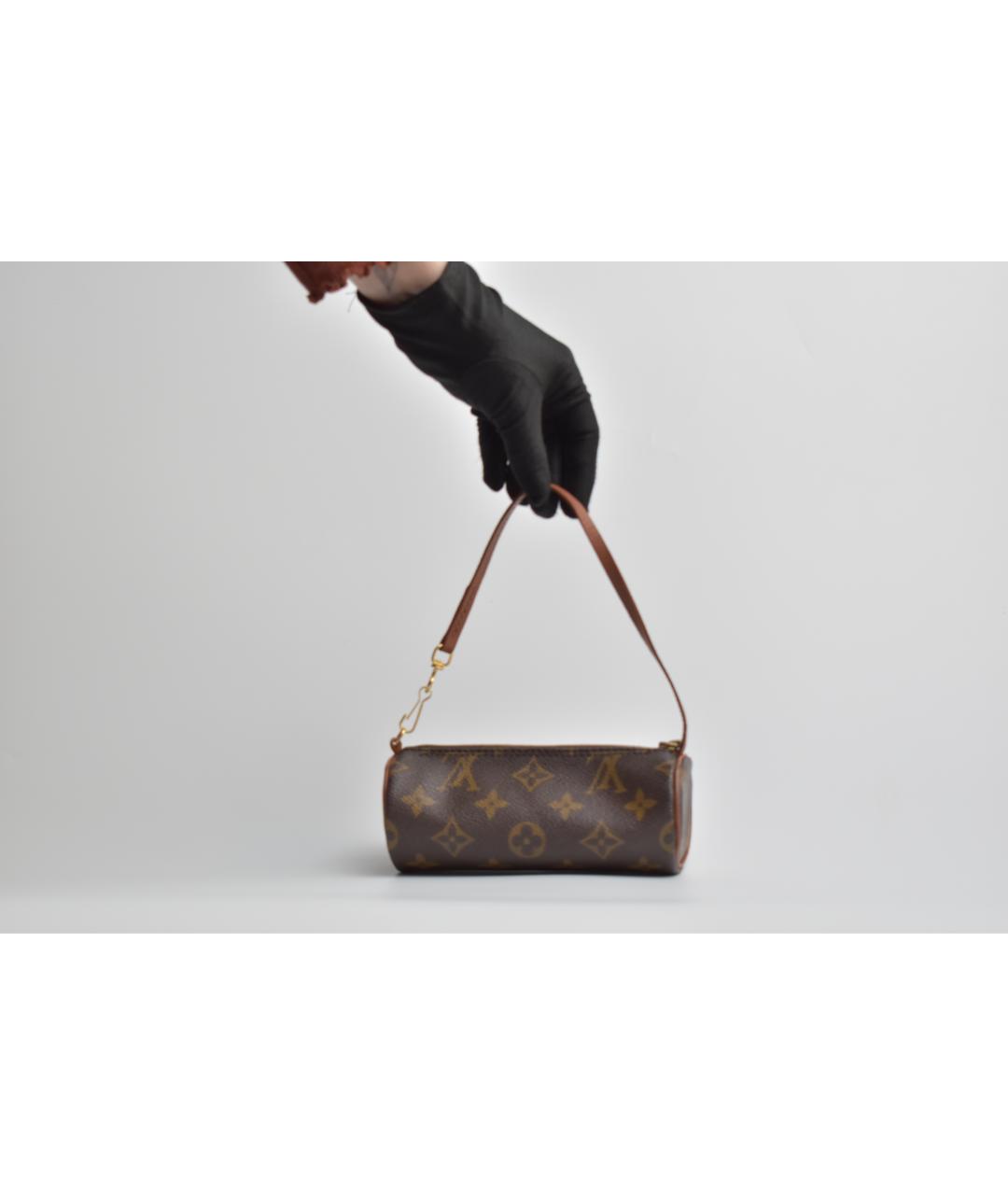 LOUIS VUITTON Коричневая сумка через плечо, фото 8