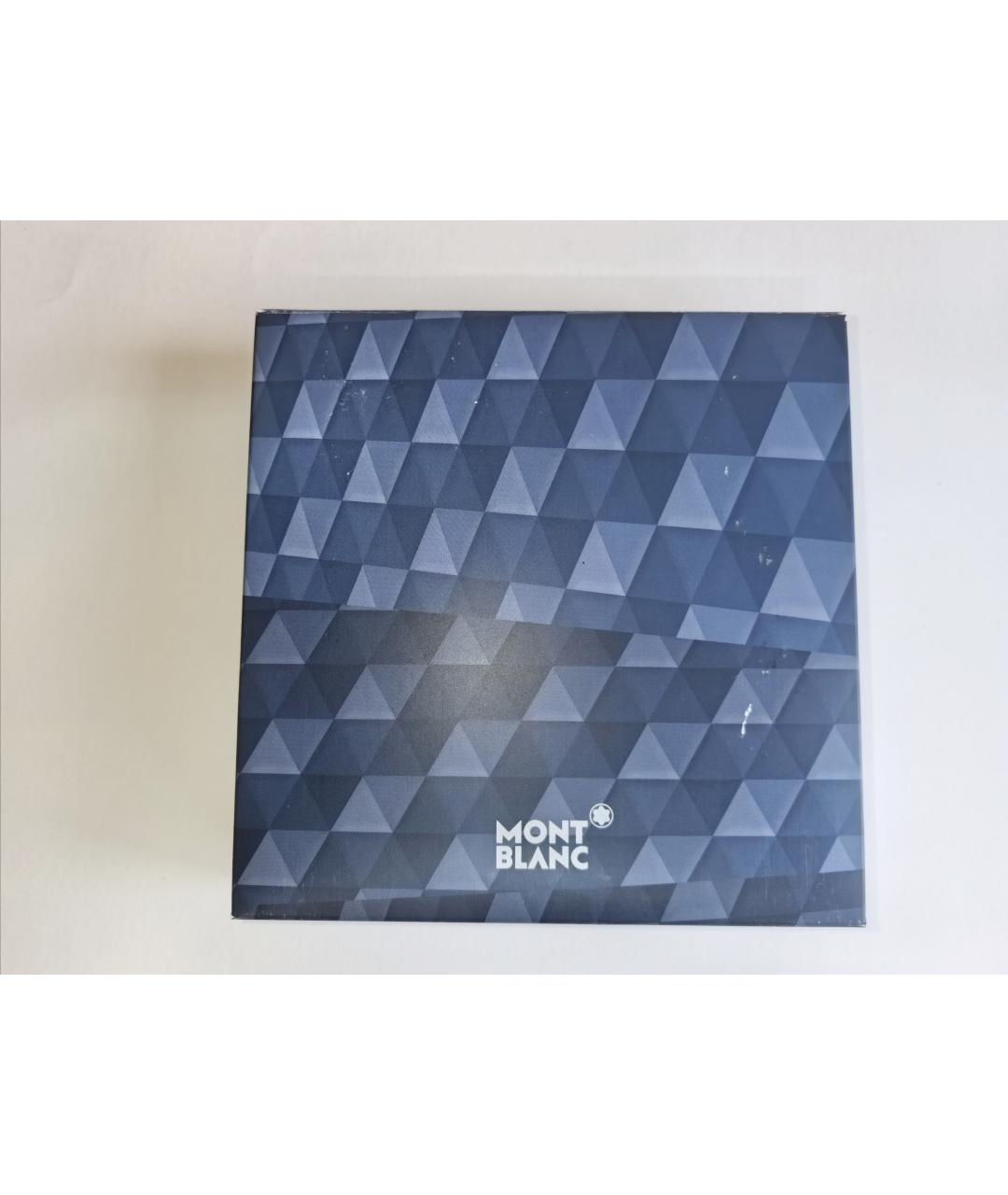 MONTBLANC Темно-синяя металлическая шариковая ручка, фото 9