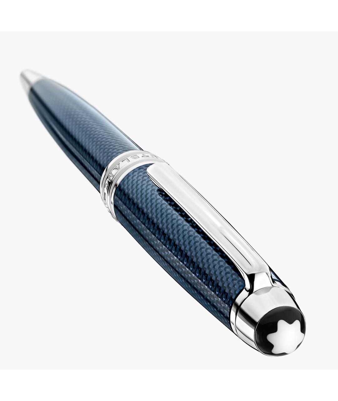 MONTBLANC Темно-синяя металлическая шариковая ручка, фото 8