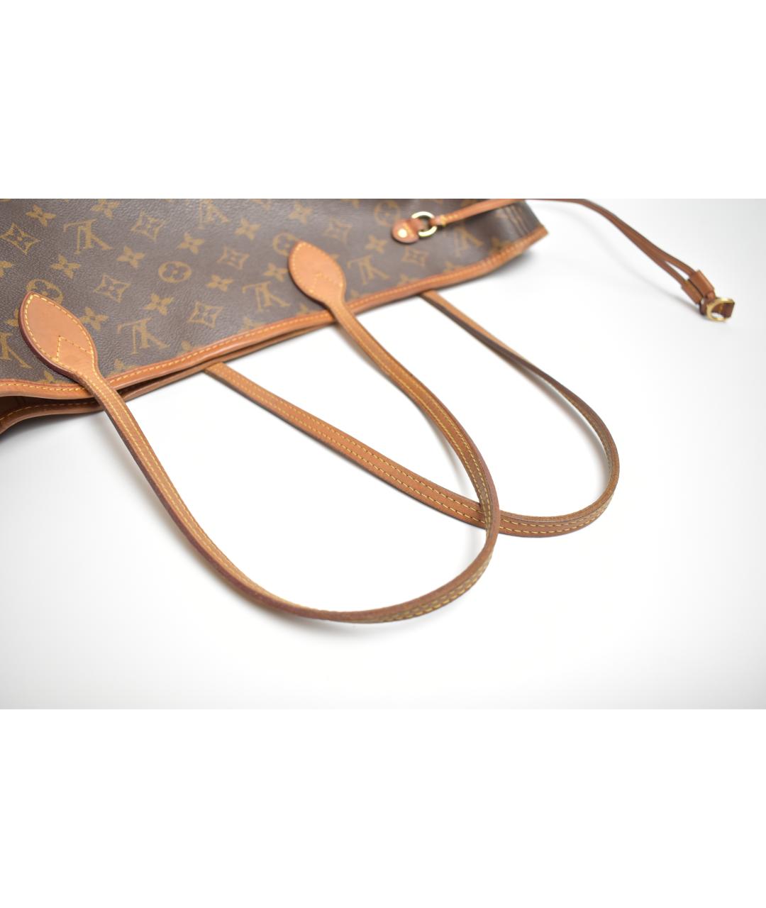 LOUIS VUITTON Коричневая сумка тоут, фото 6