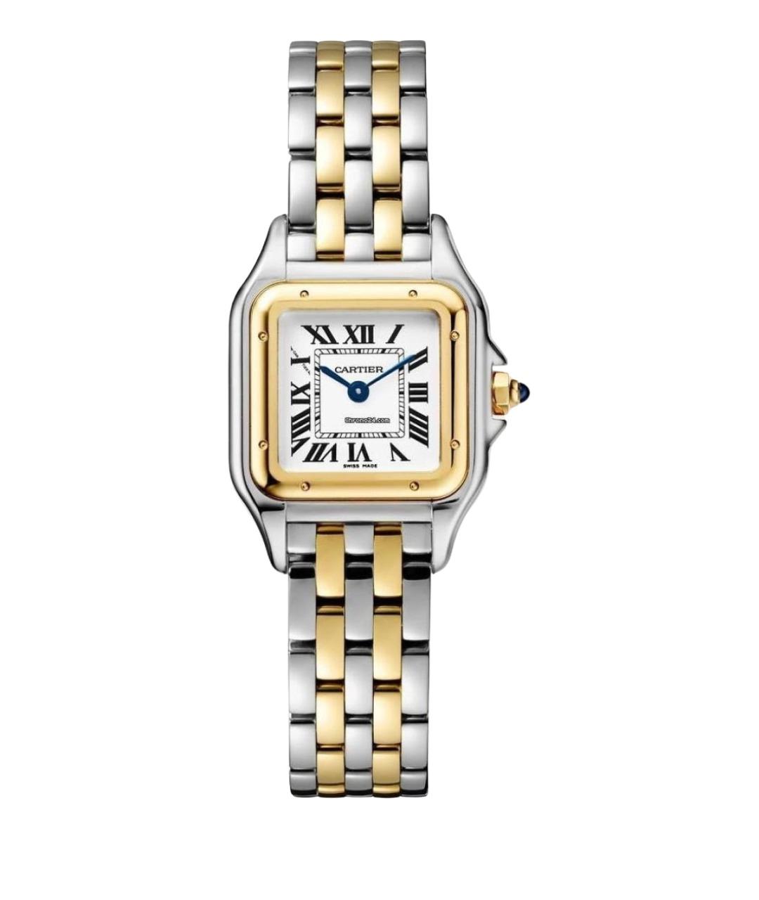 CARTIER Зеленые часы из желтого золота, фото 1