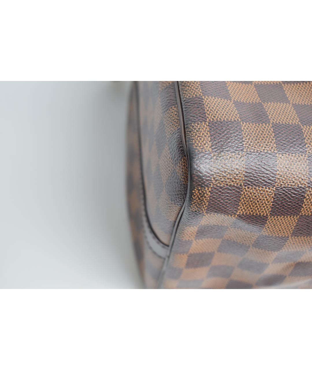 LOUIS VUITTON Коричневая сумка с короткими ручками, фото 6