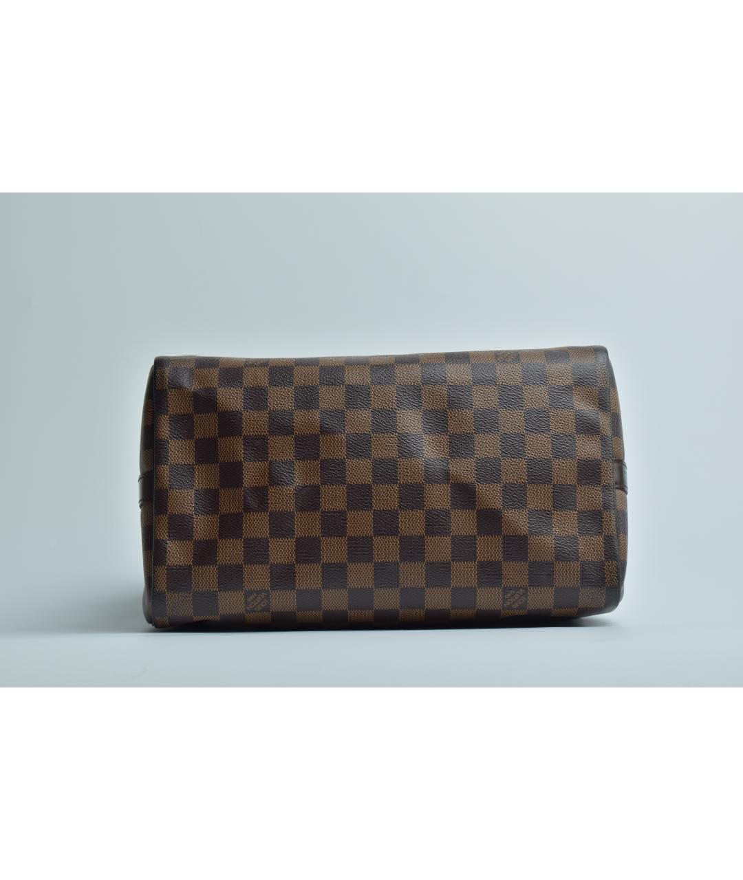 LOUIS VUITTON Коричневая сумка с короткими ручками, фото 5