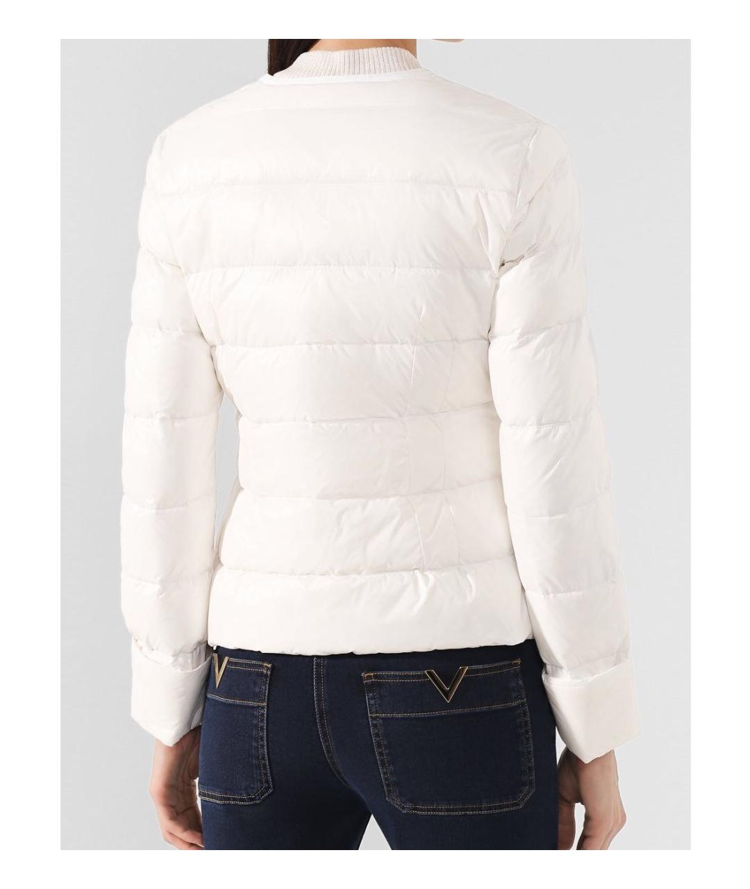 ESCADA Белый полиэстеровый пуховик, фото 7