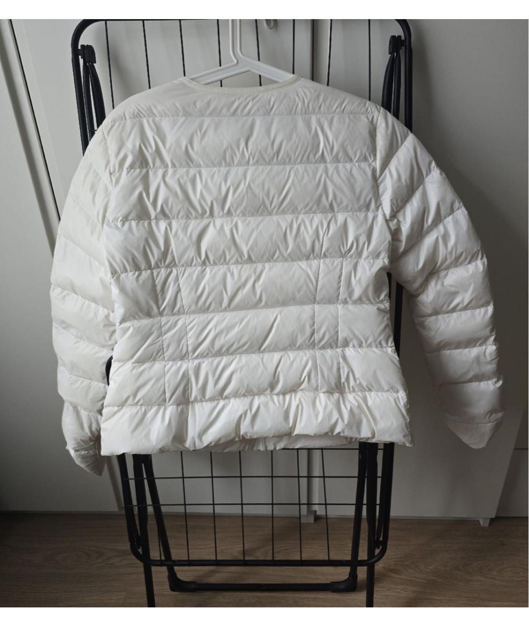 ESCADA Белый полиэстеровый пуховик, фото 2