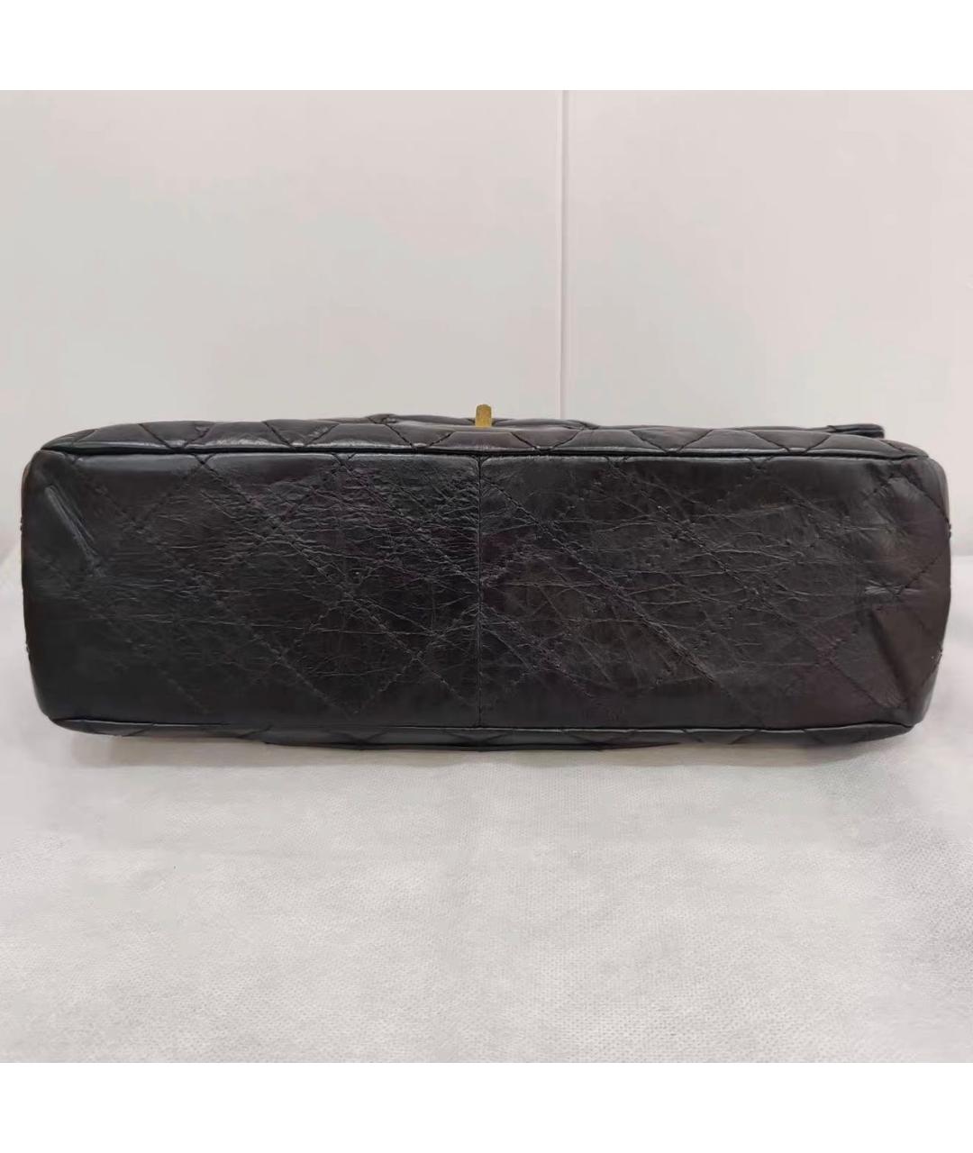 CHANEL Черная кожаная сумка через плечо, фото 5