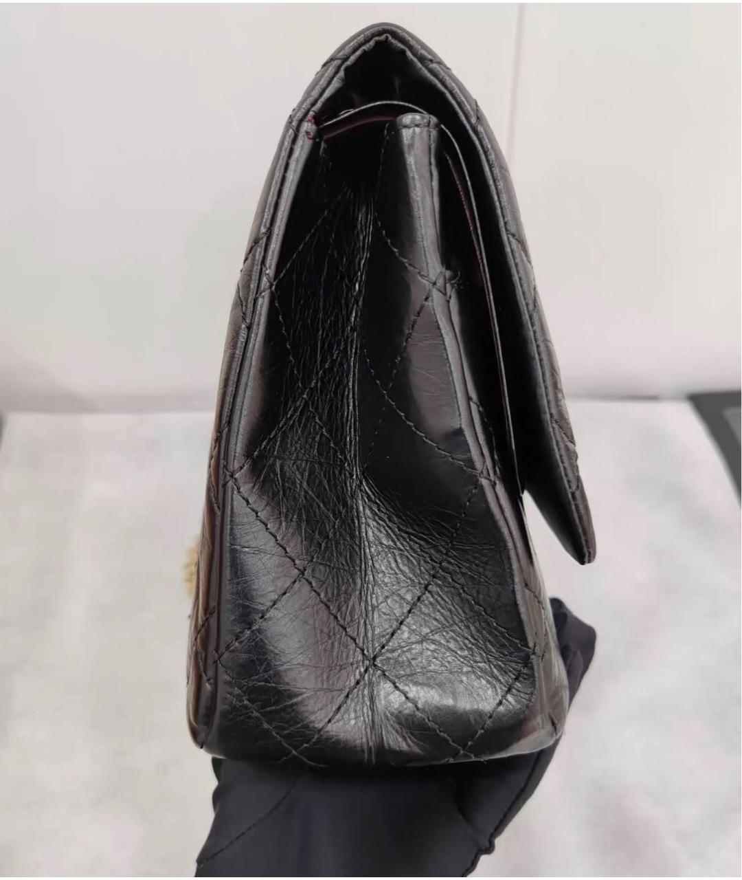 CHANEL Черная кожаная сумка через плечо, фото 3