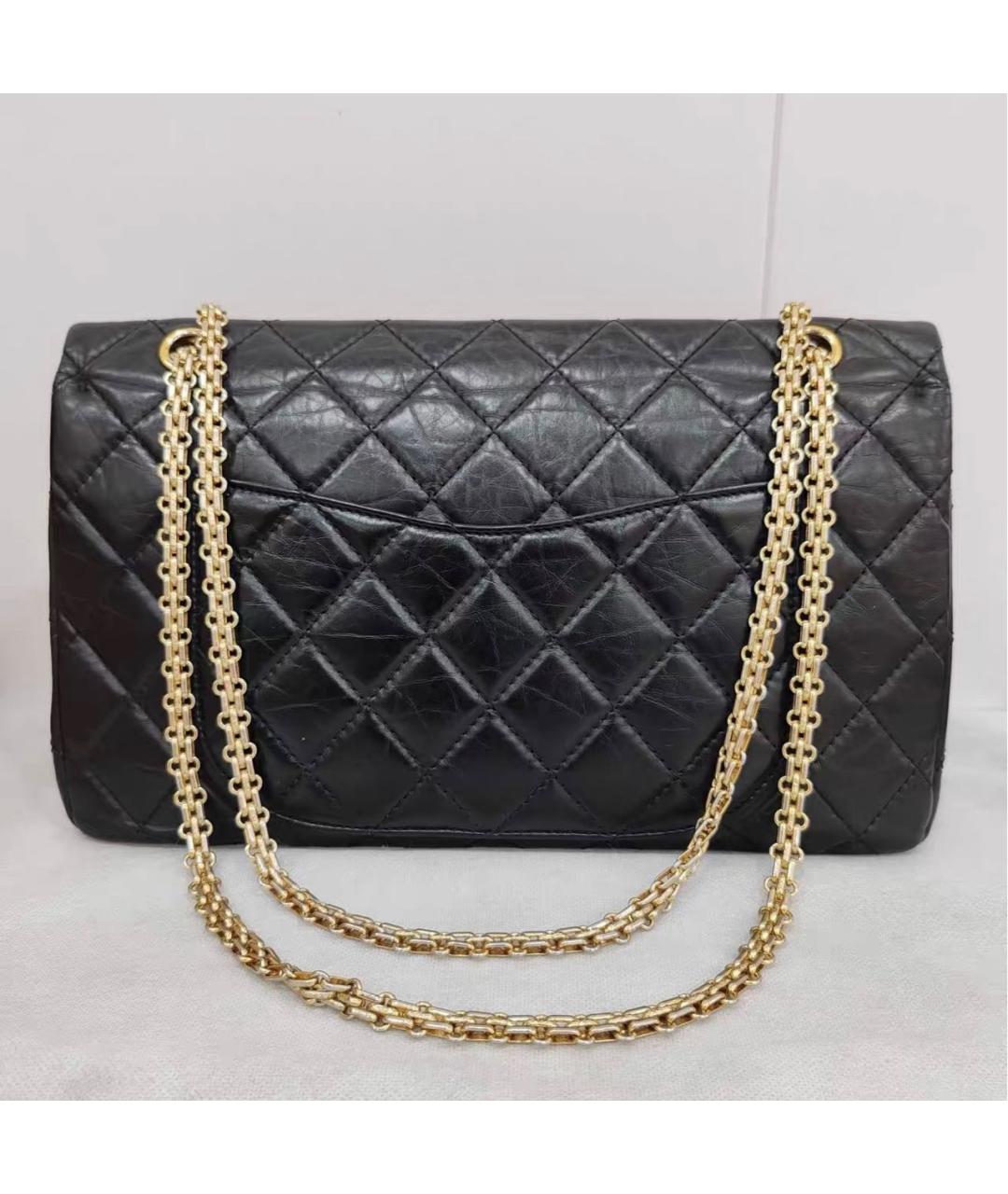 CHANEL Черная кожаная сумка через плечо, фото 2