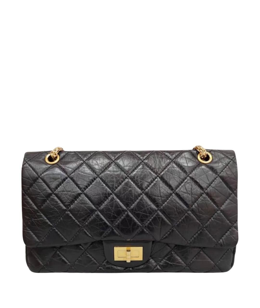 CHANEL Черная кожаная сумка через плечо, фото 1