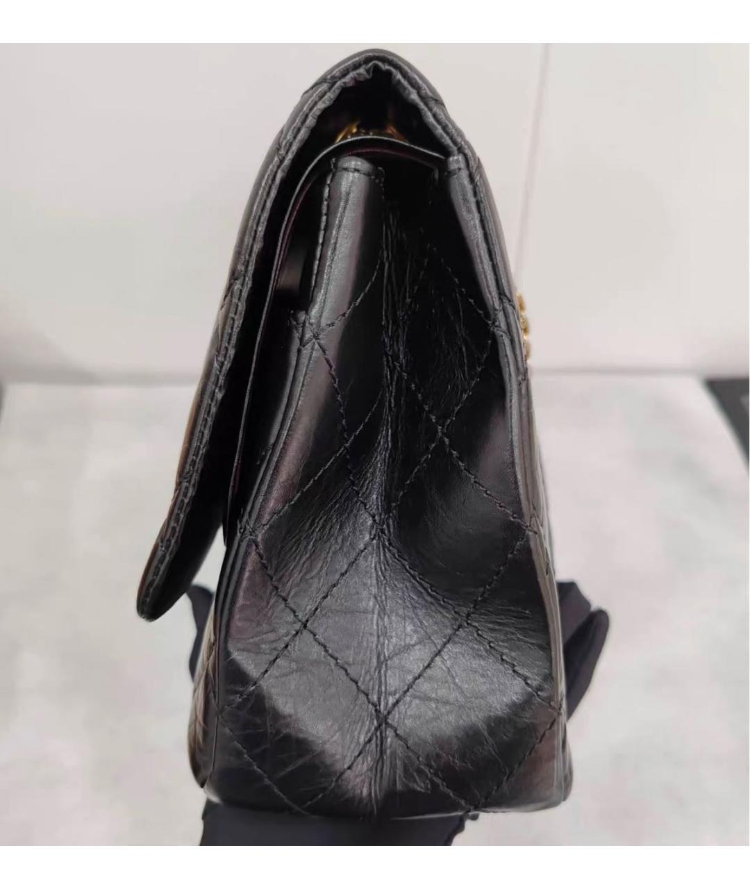 CHANEL Черная кожаная сумка через плечо, фото 4