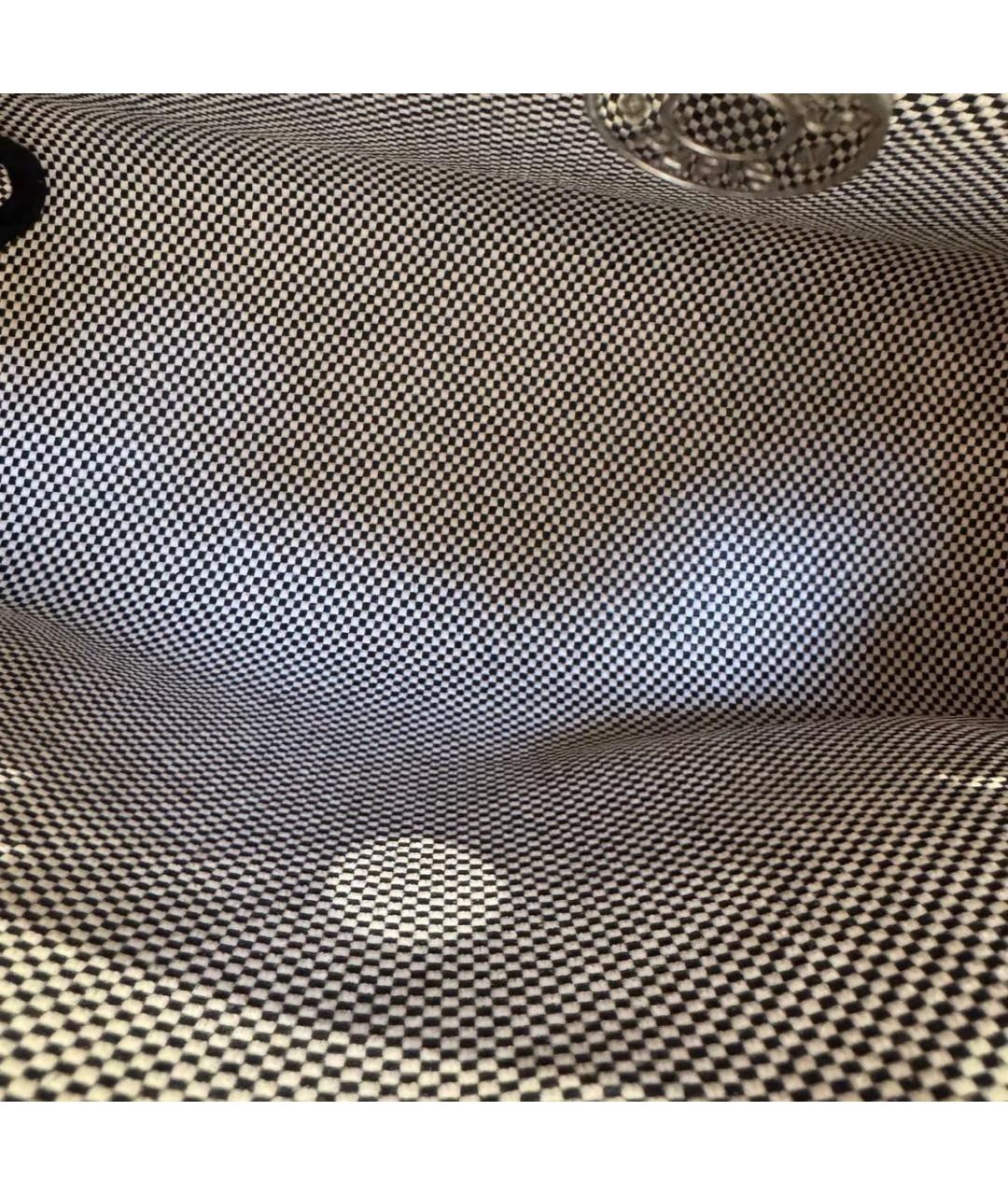 HERMES Черная тканевая сумка через плечо, фото 6