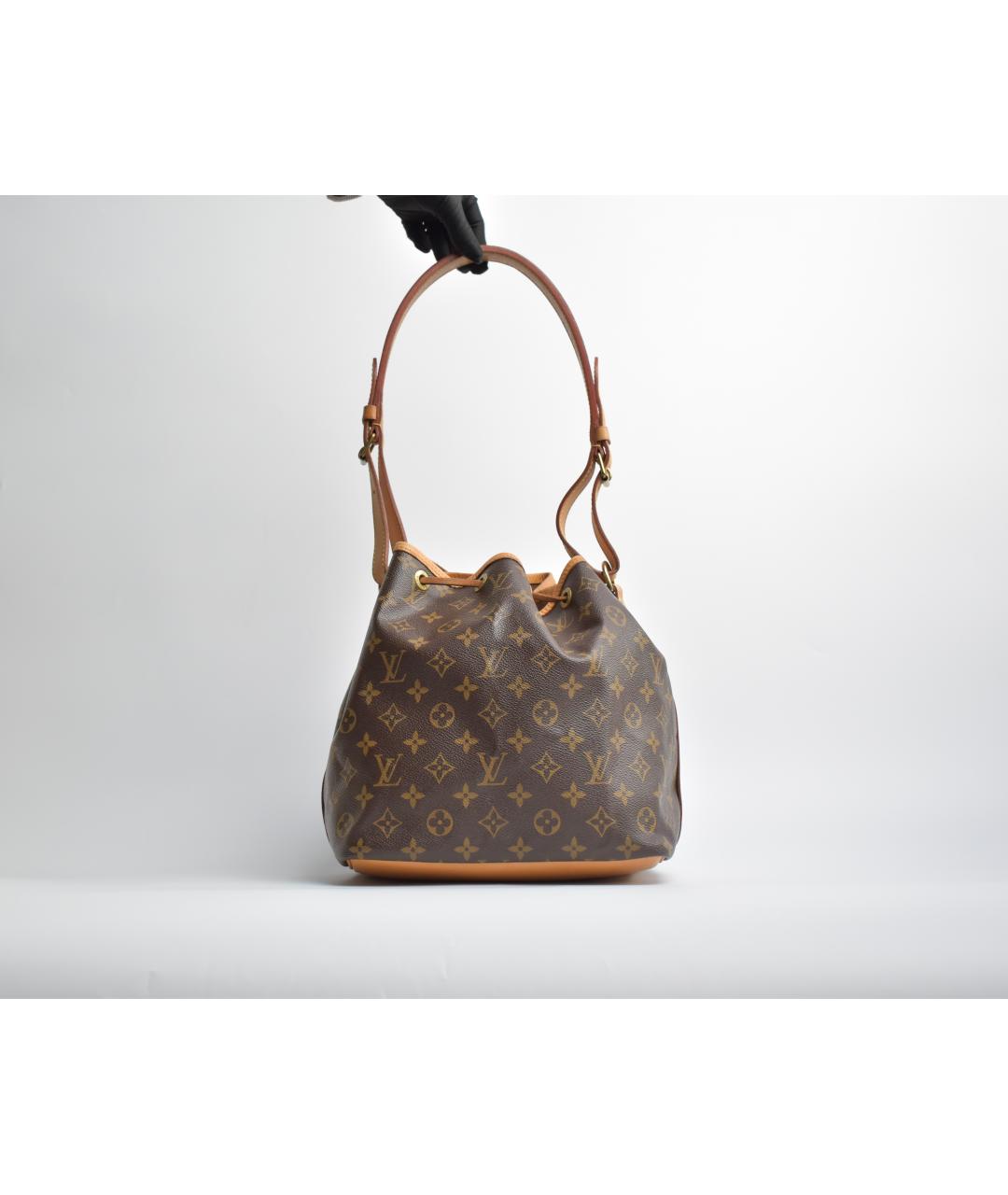 LOUIS VUITTON Коричневая сумка через плечо, фото 3