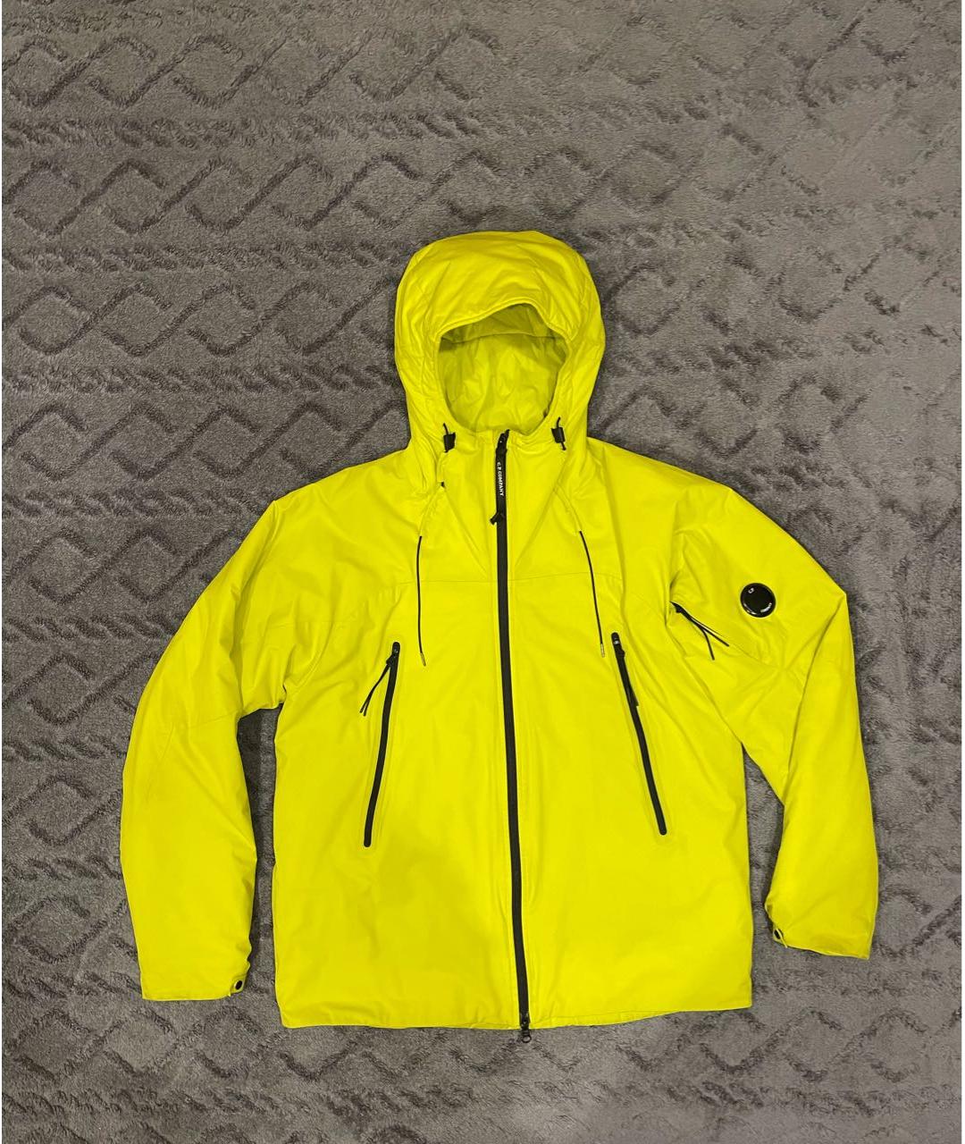 CP COMPANY Желтая полиэстеровая куртка, фото 5