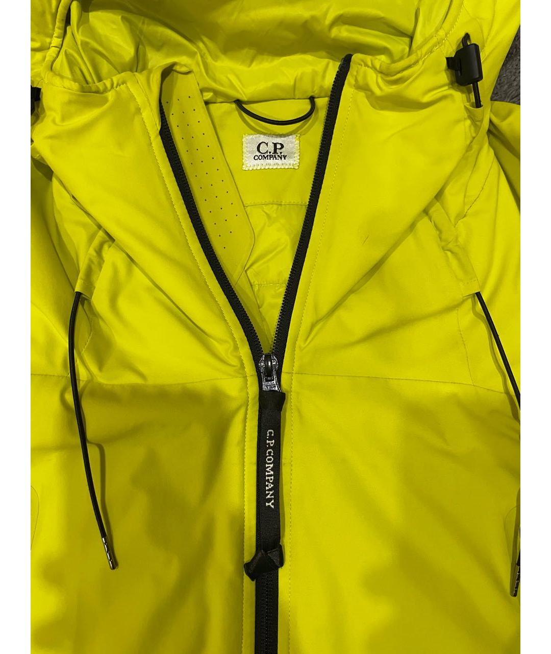 CP COMPANY Желтая полиэстеровая куртка, фото 3