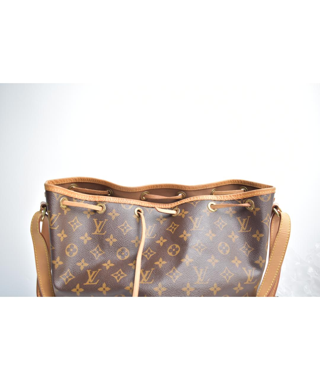 LOUIS VUITTON Коричневая сумка через плечо, фото 9