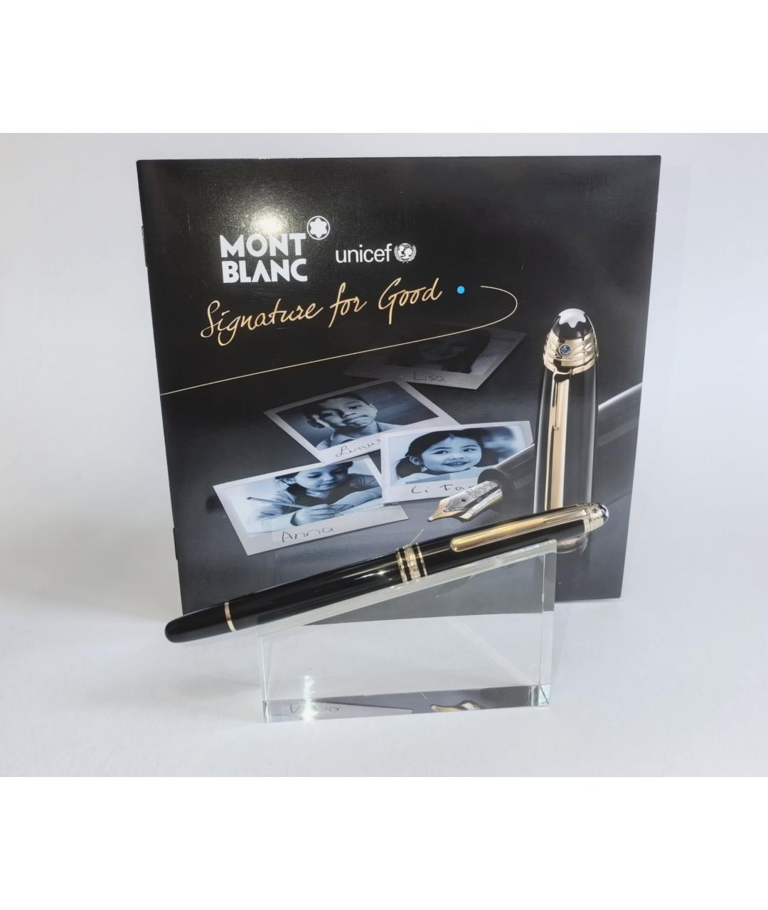 MONTBLANC Золотая позолоченная чернильная ручка, фото 3