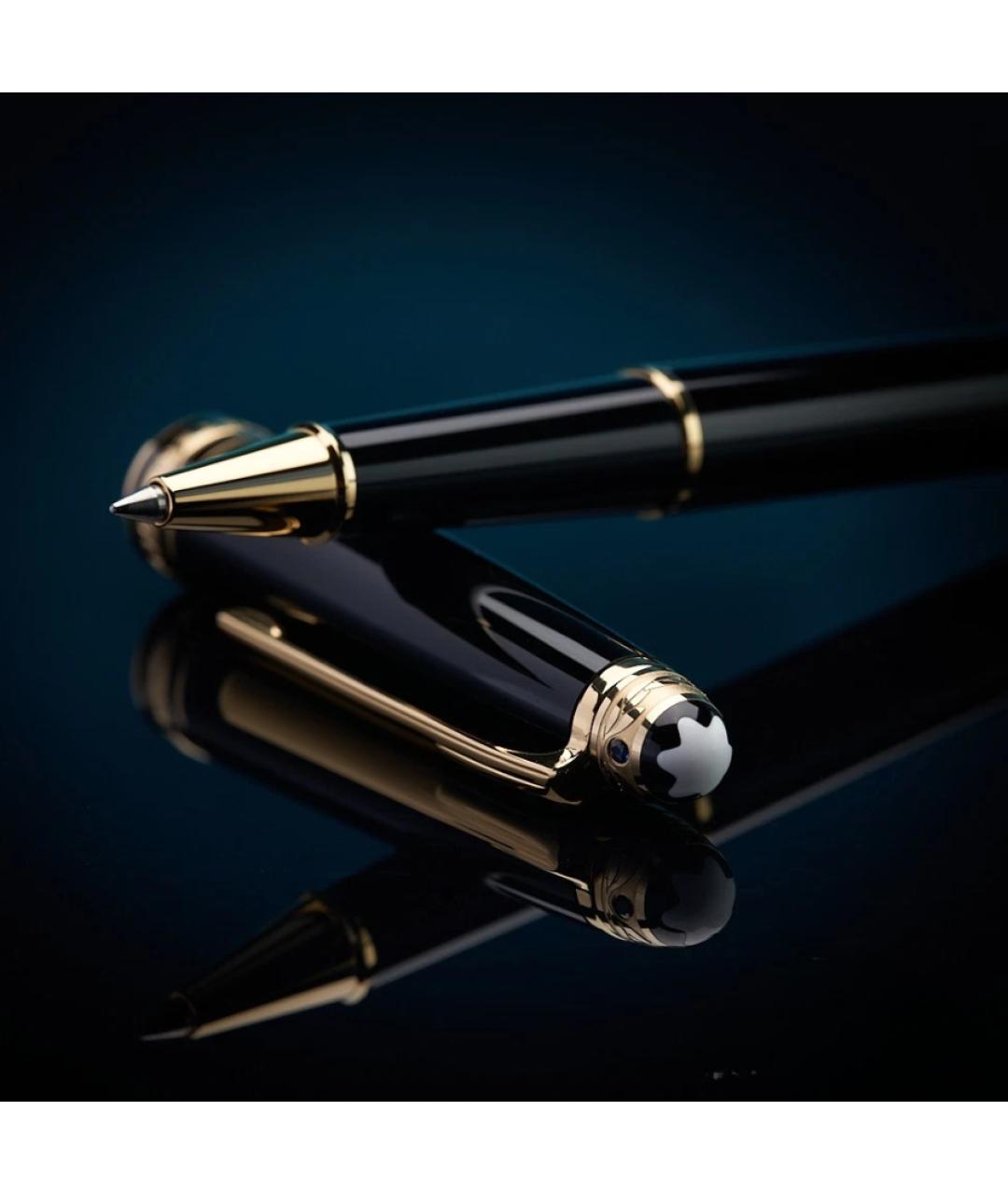 MONTBLANC Золотая позолоченная чернильная ручка, фото 7